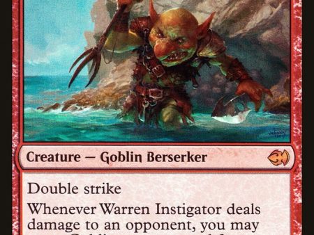 Warren Instigator [Duel Decks: Merfolk vs. Goblins] Online Sale