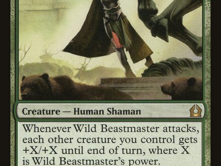 Wild Beastmaster [Return to Ravnica] Online Hot Sale