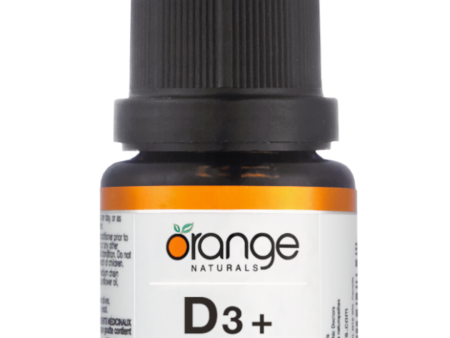 Orange Naturals D3 + K2 Drops 250IU 30mcg (15ml) Supply