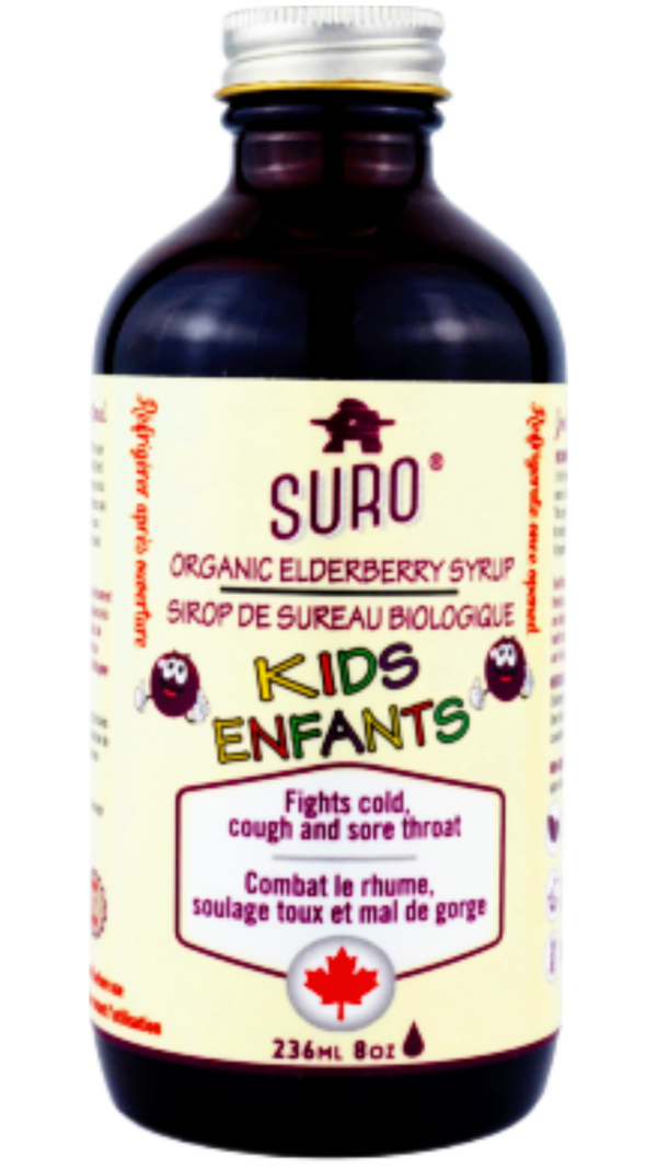 Suro Organic Elderberry Syrup for Children 236ml Discount