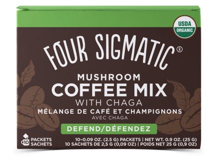 Four Sigmatic Mushroom Coffee w  Cordyceps & Chaga (10 Sachets) Online Hot Sale